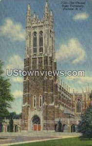 Chapel, Duke University in Durham, North Carolina