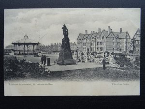 Lancashire ST. ANNES ON SEA Bandstand & Lifeboat Monument c1903 UB Postcard