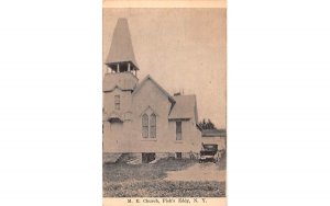 ME Church Fishs Eddy, New York Postcard