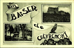 RPPC Baiser de Cheremont France Real Photo Postcard