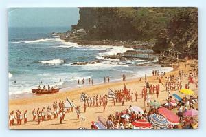 Postcard Australia Sydney Avalon Beach Pan Am Airways G17