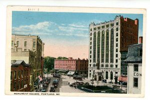 ME - Portland. Monument Square