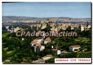 Postcard Old Ardeche Picturesque view ENERAL Aubenas