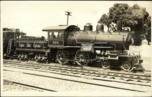 Empire State Express RR Train Engine c1920s-30s Real Photo Postcard