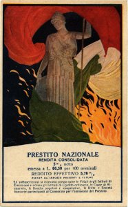 PC CPA ITALY, POLITIC PROPAGANDA, PRESTITO NAZIONALE, Vintage Postcard (b17812)