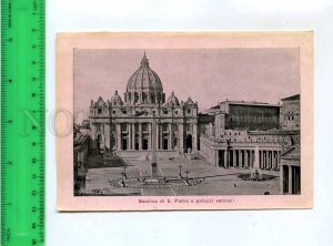 256275 ITALY ROME Basilica di S. Pietro Vintage POSTER