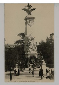 France - Paris. The Gambetta Monument