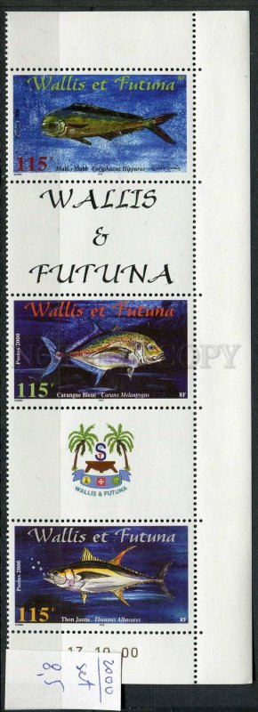265438 Wallis & Futuna 2000 year MNH stamps set FISHES