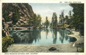 Colorado 1932 Postcard Rocky Mountain National Park Sanborn Teich 1013