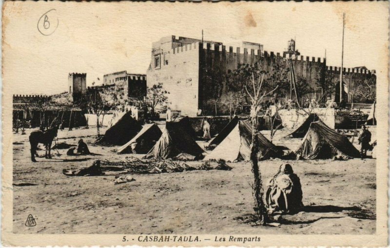 CPA AK Casbah TADLA - Les Remparts MAROC (669561)