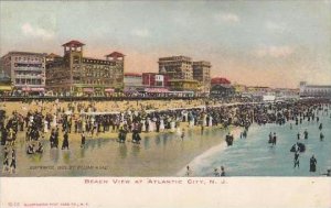 New Jersey Atlantic City Beach View At Atlantic City