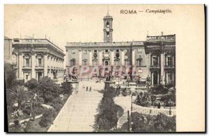 Old Postcard Roma Campidoglio