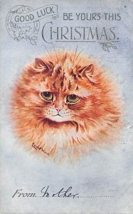 Published J Salmon #1199 Artist Louis Wain unused 