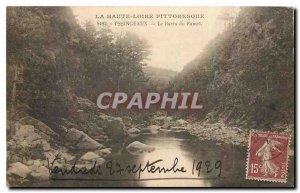 Old Postcard The picturesque Haute Loire Yssingeaux Ravine of Ramel