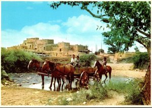 New Mexico Taos Pueblo In The Springtime