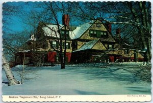 Postcard - Historic Sagamore Hill, Long Island - Oyster Bay, New York