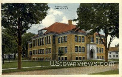 High School Hamilton NY 1926