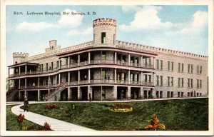 Postcard Lutheran Hospital in Hot Springs, South Dakota