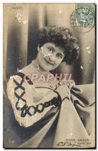 Old Postcard Fantaisie Jeanne Saulier