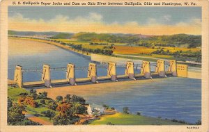 U. S. Gallipolis Super Locks and Dam, Huntington, WV