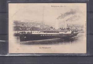 FRANCE,  LA MARGUERITE  at BOULOGNE SUR MER, c1920 ppc., unused.
