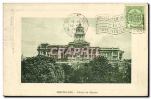 Old Postcard Brussels Palace of Justice