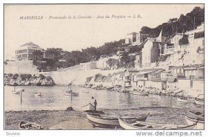 Promenade De La Corniche, Anse Du Prophete, Marseille (Bouches-du-Rhône), Fr...