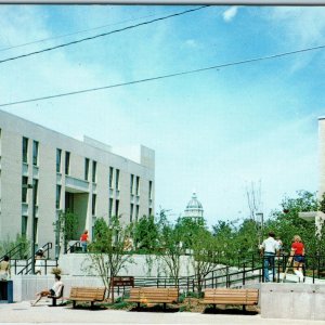 c1960s Columbia, MO University of Missouri Campus Mall Brady Commons PC Vtg A240