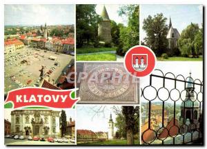 Postcard Modern Klatovy