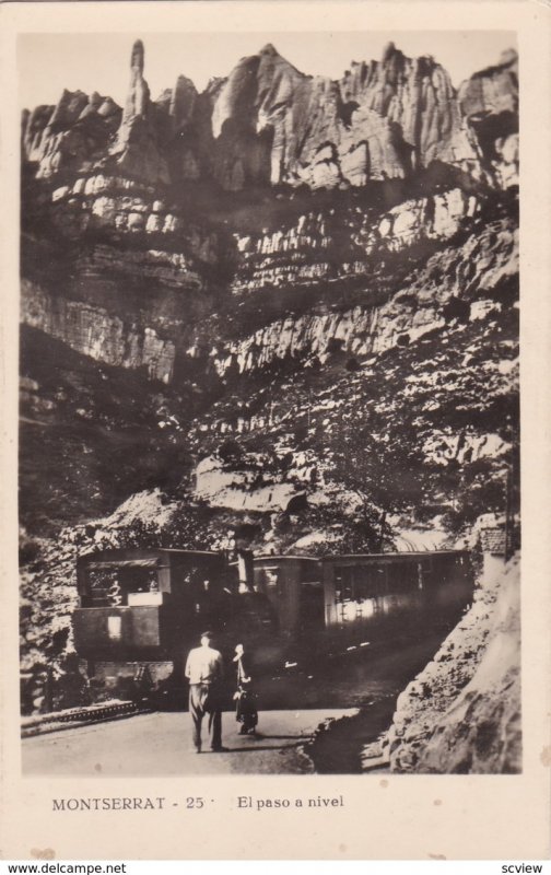 RP: MONTSERRAT , Spain, 1920-40s ; El Paseo a nivel