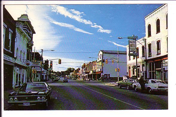 Berford Street, Downtown, Wiarton, Ontario, 