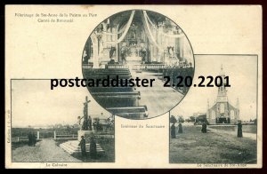 h3732 - POINTE AU PERE Quebec Postcard 1910s Pelerinage de St. Anne