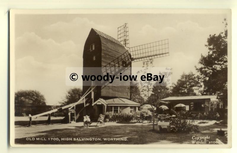 tp8434 - Sussex - The Old Mill 1700, High Salvington, at Worthing - Postcard