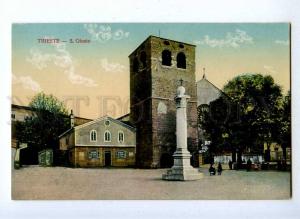 192092 ITALY TRIESTE S.Giusto Vintage postcard