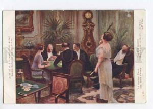 264713 ART NOUVEAU Playing Cards by GUILLAUME Vintage SALON PC