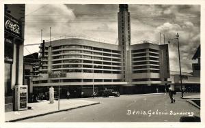 indonesia JAVA BANDUNG Denis Building Coca Cola Sign 1938 RPPC Postcard