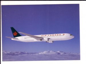 B767 Airplane, Air Canada, Star Alliance, 5 X 7 inch Postcard