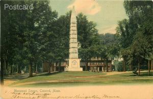 MA, Concord, Massachusetts, Monument Square, Rotograph No. 2771