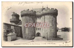 Postcard Old Chateau des Ducs Alencon