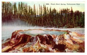 Yellowstone National Park  , Punch Bowl Spring