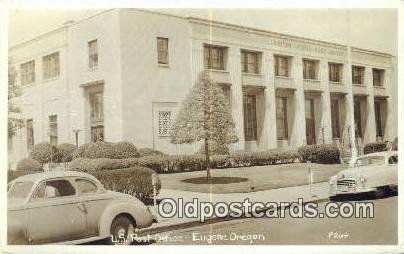 Real Photo US Post Office - Eugene, Oregon OR  