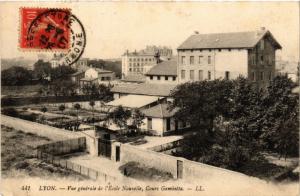 CPA LYON - Vue générale de l'École Nouvelle COURS Gambetta (427362)