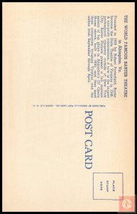 The Barter Theatre fo Virginia, Abingdon, Va