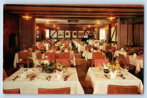 Toronto Ontario Canada Postcard Dutch Sisters Inn Dining Room c1960's