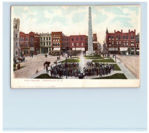 C. 1905 Pack Square, Asheville, N. C. Postcard F132E