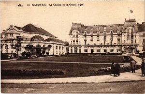 CPA Cabourg Le Casino et le Grand Hotel FRANCE (1286561)