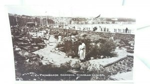 Vintage RP Postcard Promenade Gardens Douglas IOM Real Photo Rppc