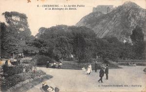 BR43306 Cherbourg le jardin public et la montagne du rpoule      France