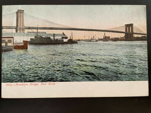 Vintage Postcard 1901-1907 Brooklyn Bridge New York (2004)