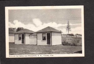 NB Hillcroft Inn Cabins near Bloomfield New Brunswick Carte Postale Postcard